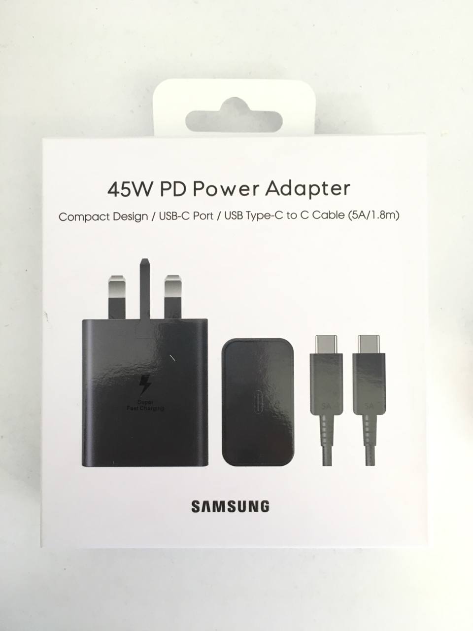 شارژر اورجینال 45wهمراه با کابل